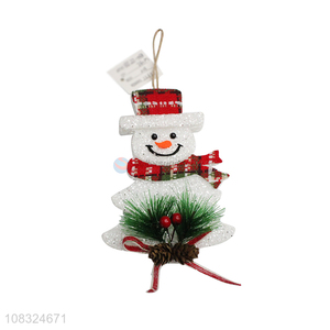 Wholesale foam snowman Christmas ornaments holiday gift for kids