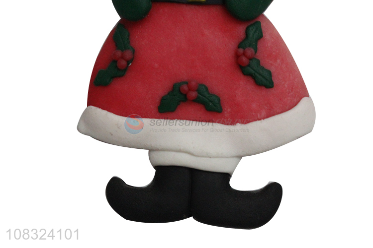 Factory supply clay Christmas tree ornaments for home decoration