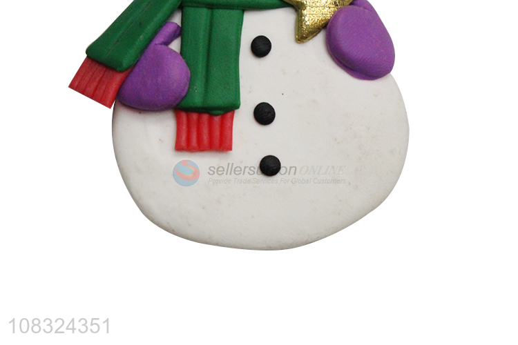 New arrival holiday clay ornament Christmas hanging decoration