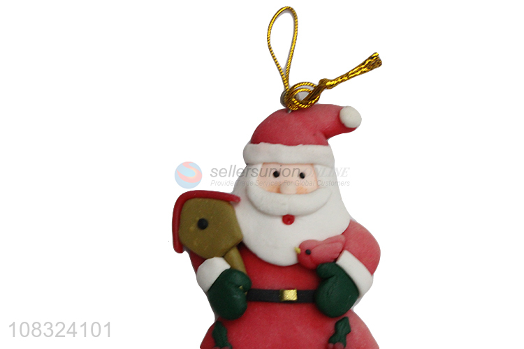 Factory supply clay Christmas tree ornaments for home decoration
