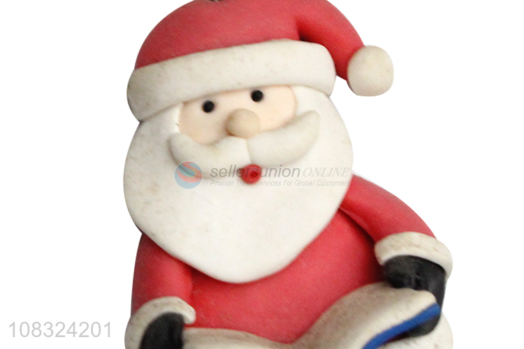 Wholesale cute hanging Christmas ornaments clay craft ornaments