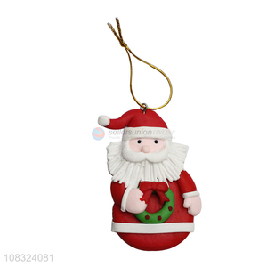 Good quality Christmas tree hanging decorations clay crafts
