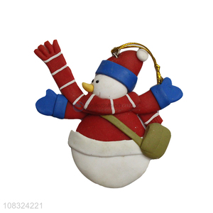 Good price holiday clay ornament Christmas hanging decoration
