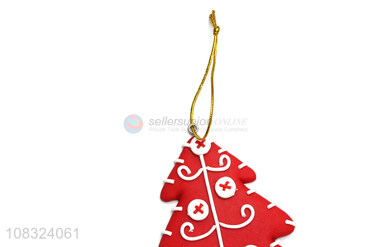 Wholesale Christmas tree clay ornaments Christmas gift for kids