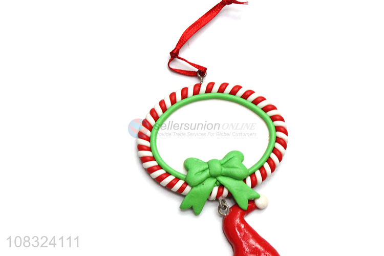 Wholesale Christmas tree clay ornaments holiday stocking stuffers