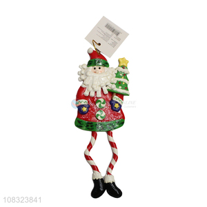 Factory price clay Christmas ornaments Xmas tree hanging decor