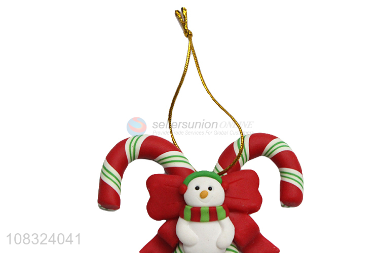 Yiwu market polymer clay ornaments Christmas tree ornaments