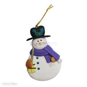 Online wholesale holiday Christmas tree decoration clay ornaments