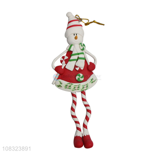 Popular design Christmas clay ornaments for Xmas tree decoration