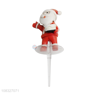 New Arrival Christmas Cupcake Topper Santa Claus Design Cake Topper