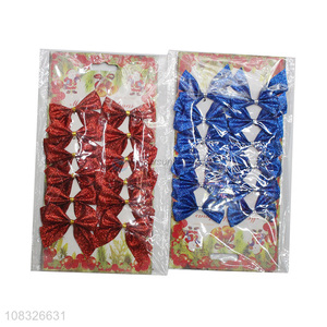 Best Quality Colorful Bowknot Christmas Decoration
