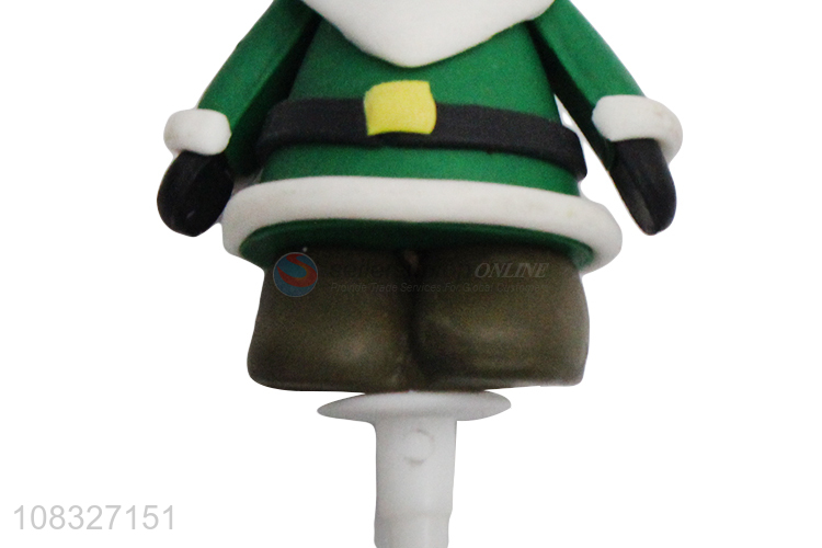 Santa Claus Figurine Polymer Clay Cake Topper Cake Decoration