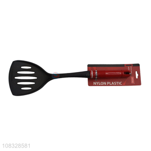 New products creative long handle nylon slotted spatula