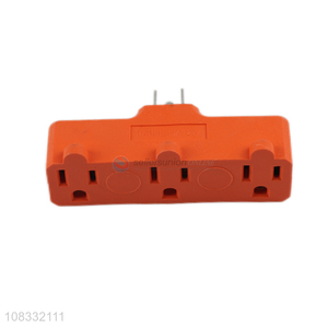 Hot selling US standard 3 outlets 125V to 250V plug socket