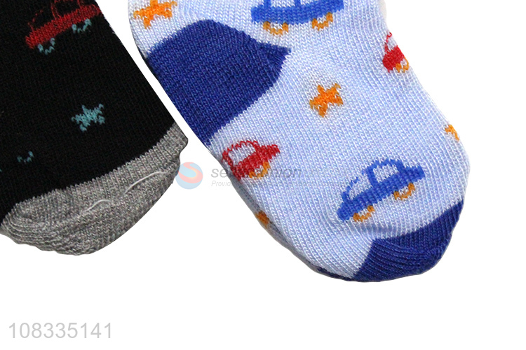 Good selling multicolor cotton soft baby socks wholesale