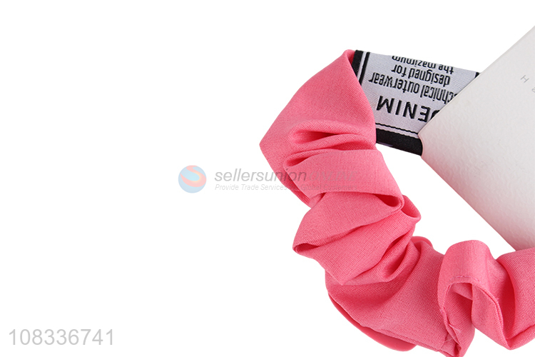 Yiwu market pink cute hair decoration hair ring for sale