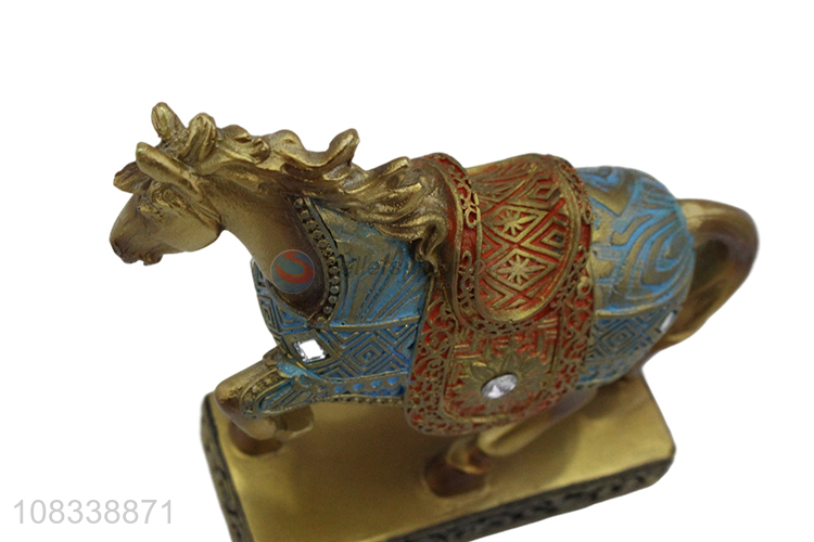 High-End Horse Shape Resin Craft Ornament For Desk Decoration