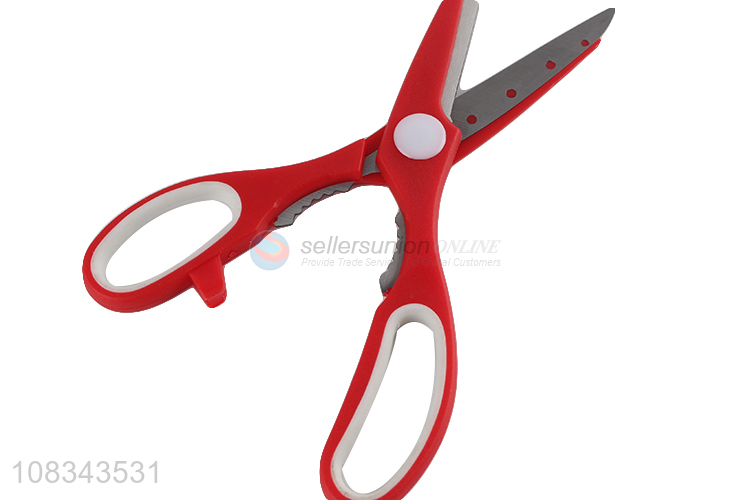 Yiwu wholesale household kitchen scissors meat cutter scissors