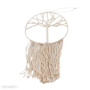 Creative Design Macrame Wall Hanging Handmade Tassel Tapestry