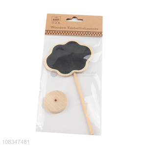 Good selling cloud shape mini blackboard with base