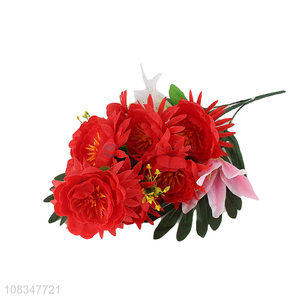 Top Quality Non-Woven Flower Simulation Bouquet Wholesale