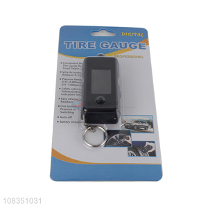 Yiwu market portable car tire pressure gauge wholesale