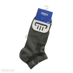 New arrival men's no show socks comfortable cotton low-cut socks