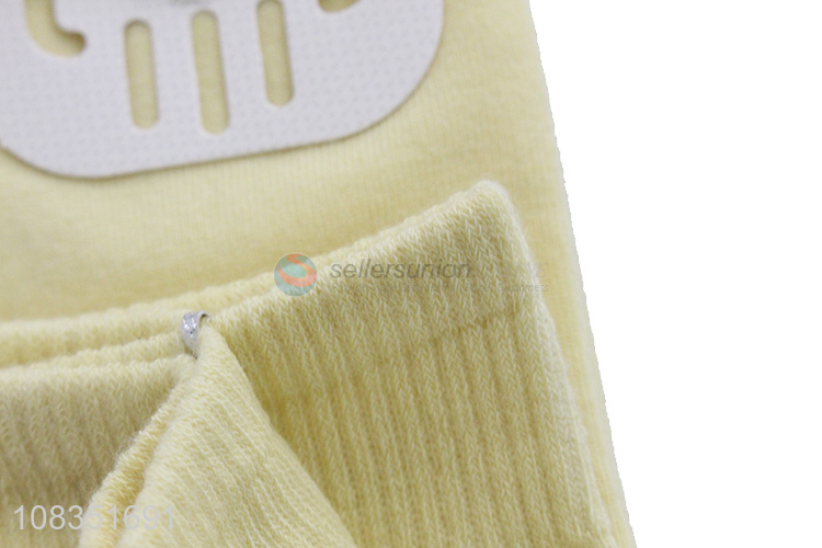 Hot products cute bear pattern cotton socks  women's crew socks