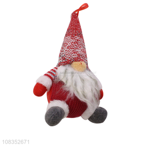 Cute Santa Claus Felt Craft Christmas Decorative Ornament