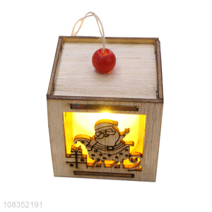 Fashion Christmas Tree Hanging Ornament With Candle Lights