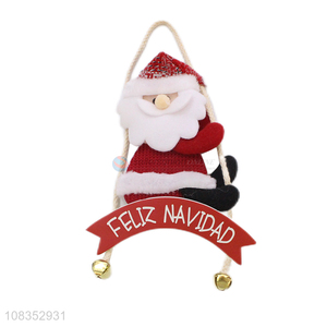 Good Price Santa Claus Christmas Hanging Ornament For Sale