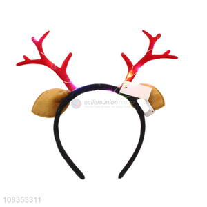 Delicate Design Antlers Hair Hoop For Christmas Decoration