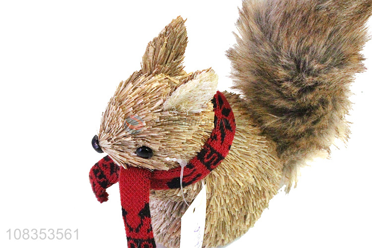 New arrival hand-crafted squirrel statue for indoor outdoor decor