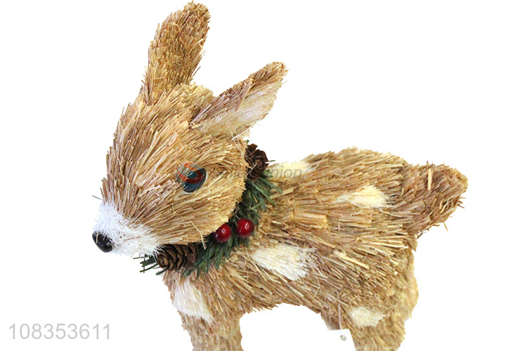 High quality bunny figurine animal statue indoor Easter decorations