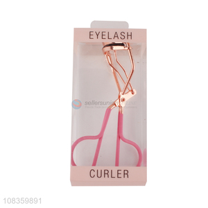 High quality rose gold <em>eyelash</em> <em>curler</em> durable carbon steel lash <em>curler</em>