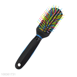 Factory direct sale long handle hairstyling hair comb wholesale