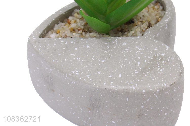 Good quality artificial potted plants bonsai with ceramic pot