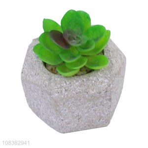 New arrival artificial green plants indoor bonsai potting