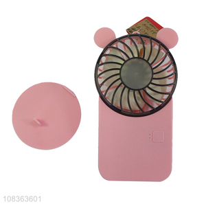 Wholesale rechargeable fan handheld fan desk fan for kids girls