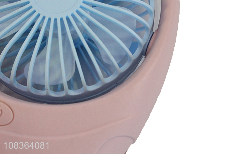 Wholesale cute mini desk fan rechargeable table fan personal fan