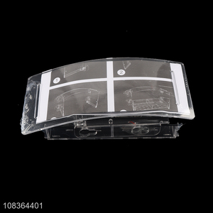 Most popular durable transparent acrylic bird feeder for sale