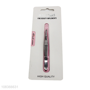 Good quality senior stainless steel <em>eyebrow</em> <em>tweezer</em> for sale