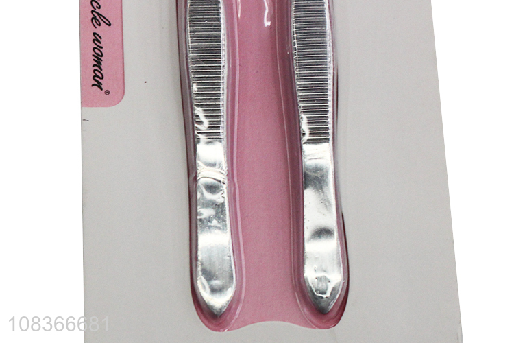 Good quality stainless steel safety eyebrow tweezers