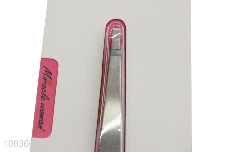 Wholesale creative eyebrow tweezers for ladies eyebrow trimming