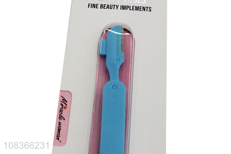 Yiwu wholesale creative ladies dual-purpose eyebrow trimmer