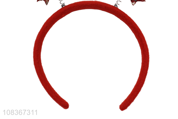 China factory cute design Christmas hair hoop headband for sale