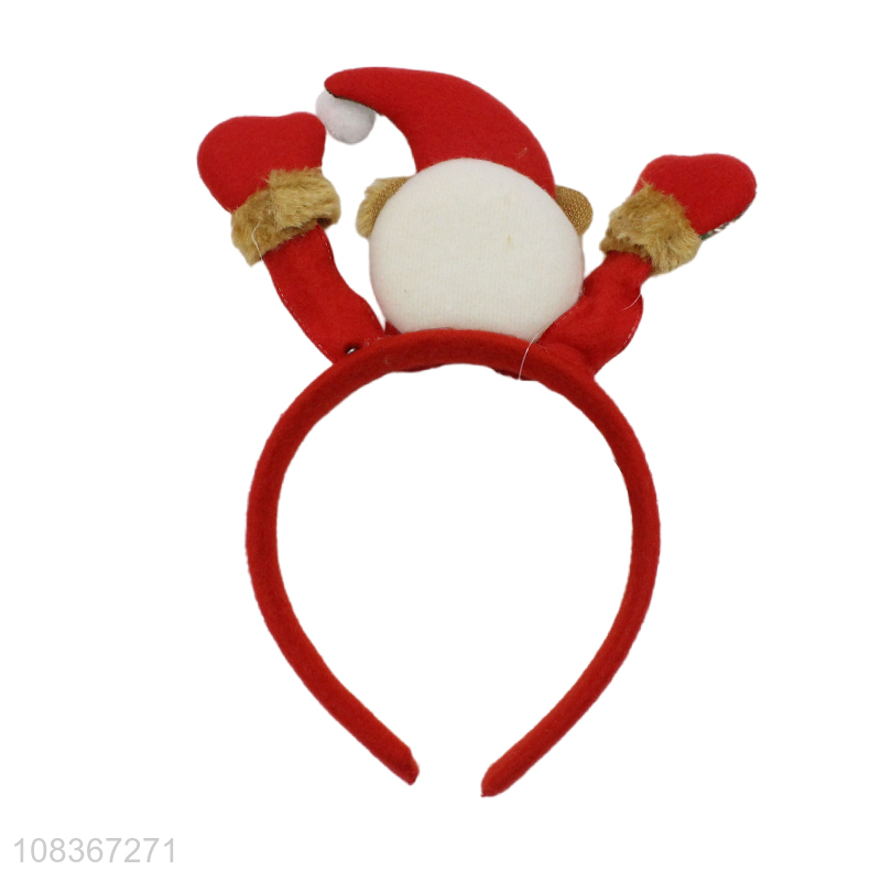 Top selling snowman party decoration hair hoop wholesale