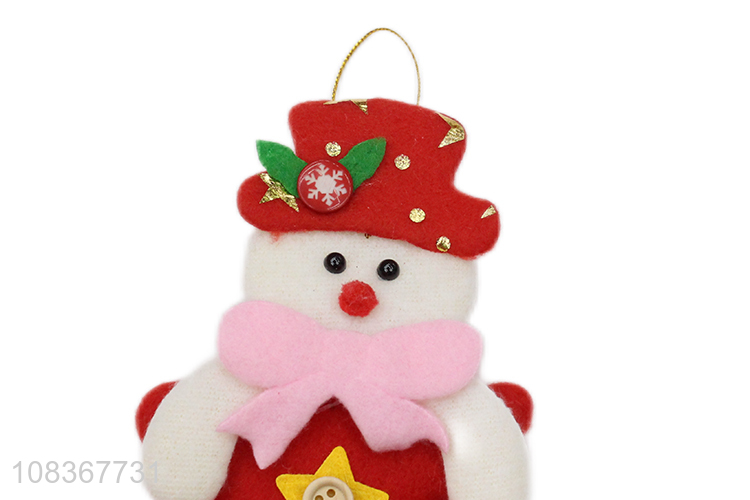 Top quality cartoon christmas tree pendant for decoration