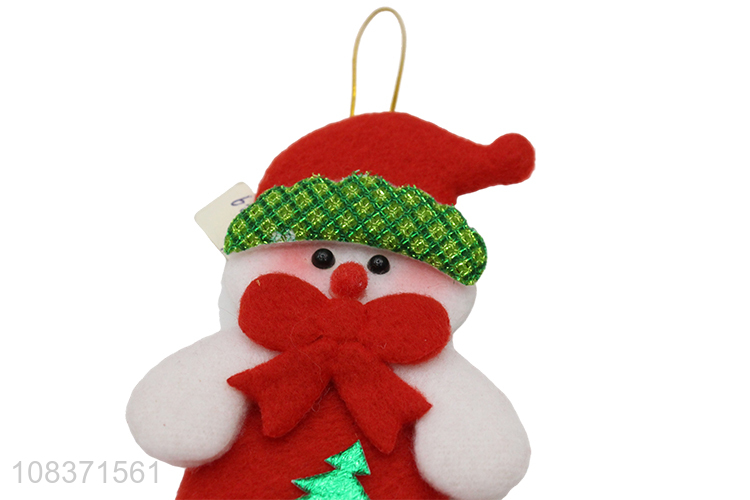 Yiwu supplier snowman ornaments Christmas party decoration