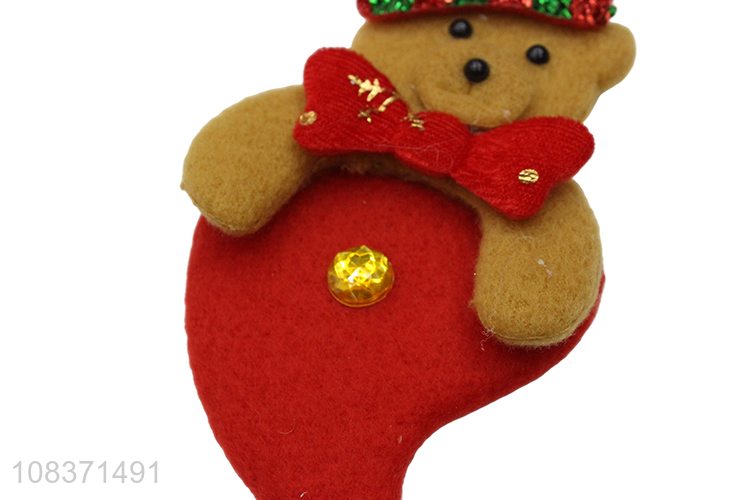 Yiwu wholesale cute Christmas pendant holiday hanging ornaments
